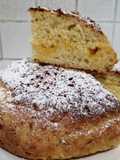 Torta rapida con ricotta e marmellata (senza burro e senza olio)