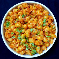 A picture of Simple masala pasta for kids.