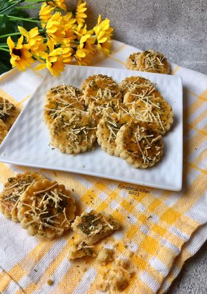 Foto resep Garlic Cheese Cookies