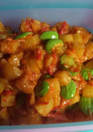 Foto resep Sambal goreng kentang