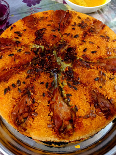 عکسی از دستور مرغ ته دیگی