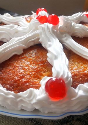 A picture of Asturian Almond Tart.