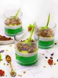 #256 CINCAU MELON DAN BUBUR SUMSUM TOPPING GRANOLA
