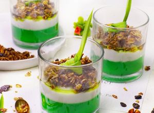 Foto resep #256 CINCAU MELON DAN BUBUR SUMSUM TOPPING GRANOLA