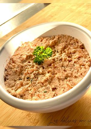 Une photo de Rillettes au deux saumons