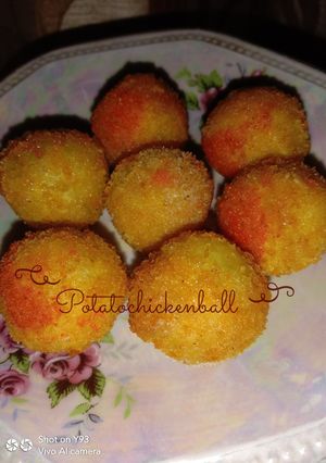 Foto resep Potato chicken ball nugget