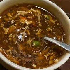 Manchow soup A picture of Manchow soup.
