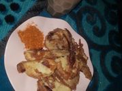 A picture of ginger oil