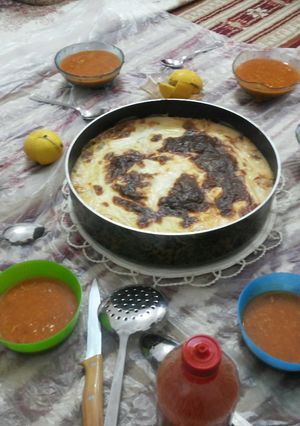 صورة لوصفة خضار بالبشاميل