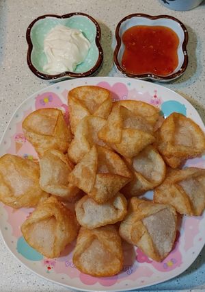 餃子皮---蝦雲吞 的食譜成品照片
