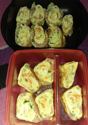 Foto resep Dadar telur akoh