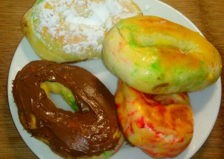 Bumbu Donat 🍩 panggang | Langkah Membuat Donat 🍩 panggang Yang Lezat