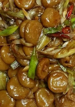 Foto resep Abacus yam/talas koin pedas