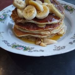 A picture of Banana pancakes.
