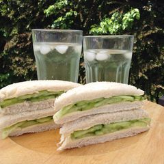 A picture of Perfect Cucumber Sandwiches.