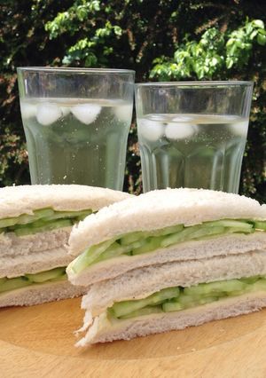 A picture of Perfect Cucumber Sandwiches.