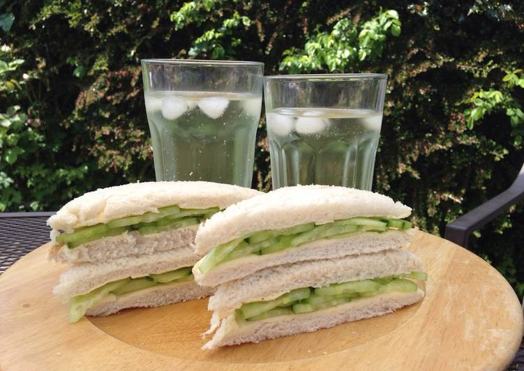 Easiest Way to Prepare Ultimate Perfect Cucumber Sandwiches