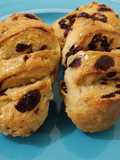Pancitos de avena y pasas de arándanos 😋😋