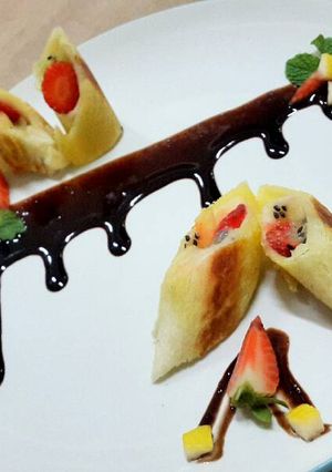 Foto resep Rolling fruit