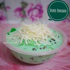 A picture of Buko Pandan.