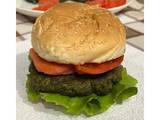 Hamburger con burger di carne e di spinaci 🍔