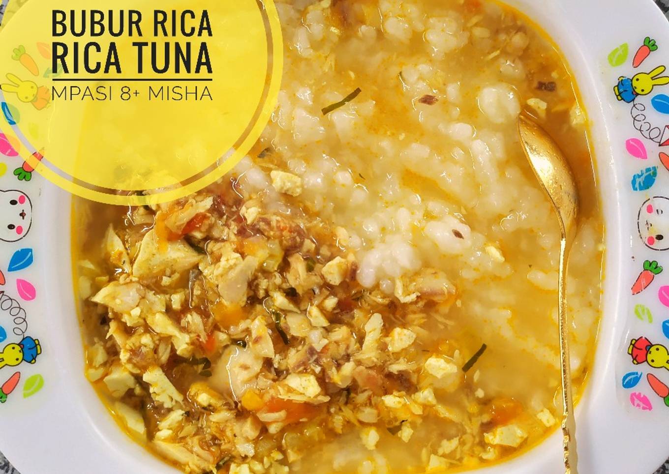 Bubur Rica Rica Tuna (MPASI 8+)