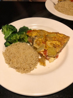 Foto resep Spanish omelette (fun cooking - resep sederhana dan mudah bgt untuk di recook ya bun sis)
