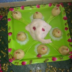 Potato ladoo A picture of Potato ladoo.
