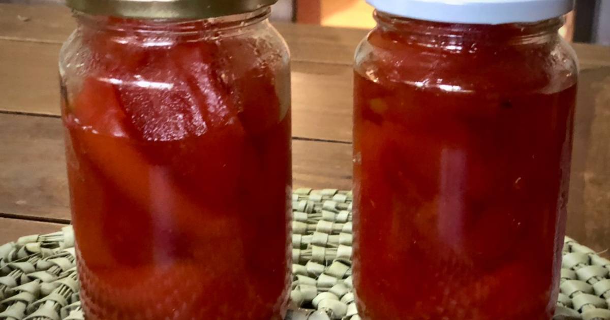 Dulce de Mamon (papaya) o Mamon en almíbar Receta de Alicia Yunis Cookpad