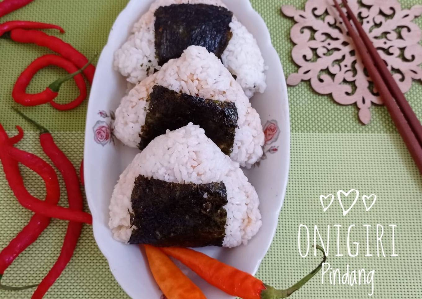 Onigiri Pindang Pedas
