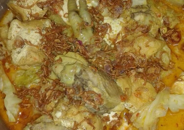 Langkah Mudah untuk Menyiapkan Kari Ayam campur ala Mariss, Lezat