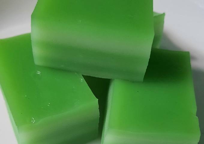 Kue Lapis jawa (santan instant & takaran sendok)