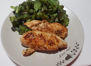 รูปของ อกไก่ย่างรสพิซซ่า Low carb
