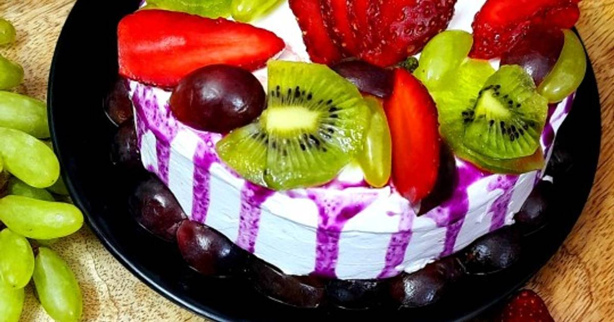 Fruit Theme Birthday Cake | Fruit Theme Cake | Order Custom Cakes in  Bangalore – Liliyum Patisserie & Cafe