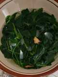 Sayur bayam kunci