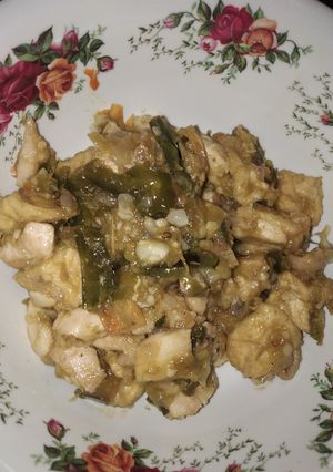 Foto resep Tahu ayam masak cabe ijo