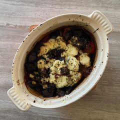A picture of Oven baked vegetables.