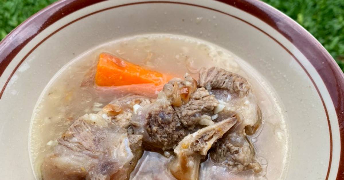 Resep Sop Buntut Favorit Keluarga Oxtail Soup Oleh Indah Sandy