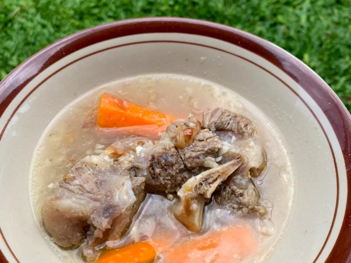 Langkah Gampang Membuat Resep Sop Buntut Favorit Keluarga (Oxtail Soup) yang Enak Banget