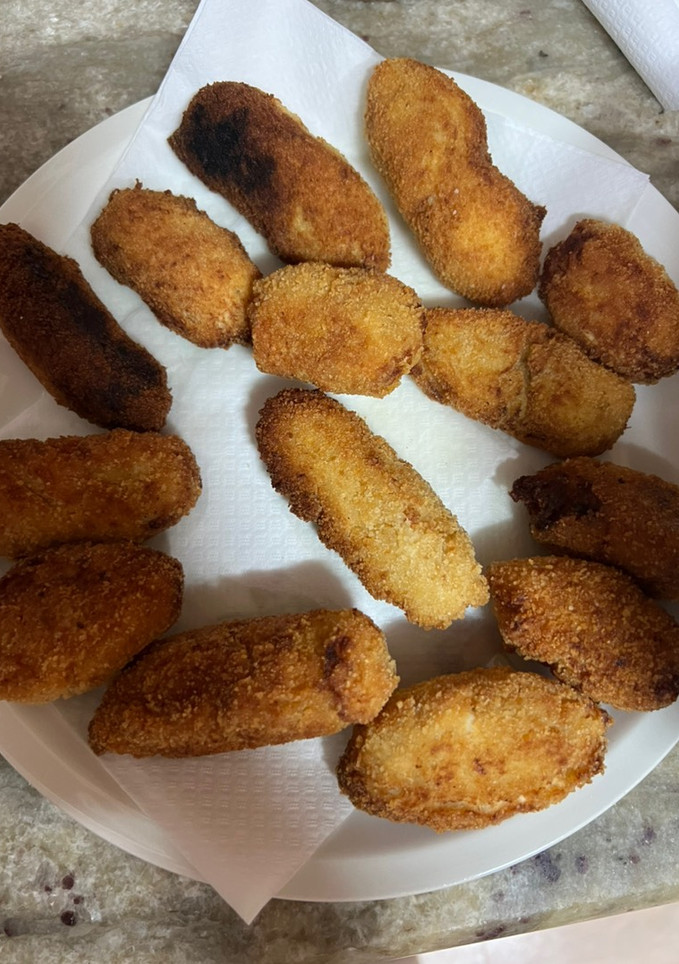 Una foto de Croquetas caseras de pollo