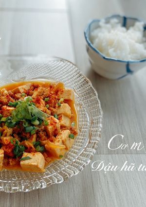 Hình của món Đậu hũ tứ xuyên - ăn dặm.
