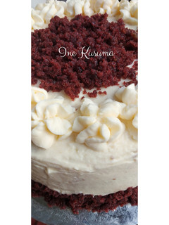 Foto resep Red Velvet Cake with Cream Cheese Frosting