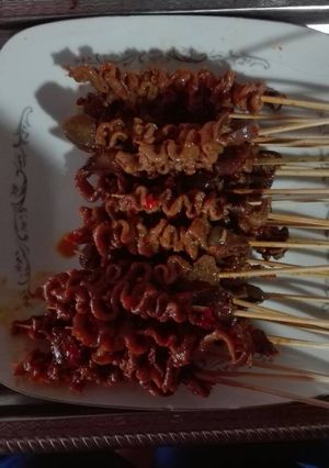 Foto resep Sate usus ati ampela