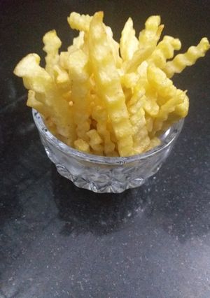 A picture of Restaurant style fries 🍟.