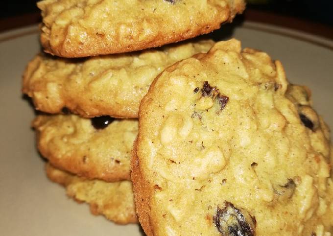 Rolled Oat Cookies