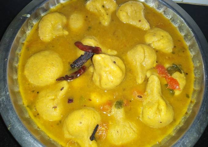 Stuffed Dal Dhokli