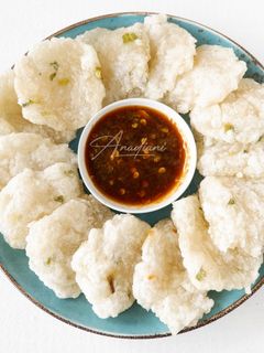 Foto resep Cireng salju bumbu rujak