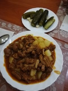 Körmös csülkös pacal bográcsban recept fotója