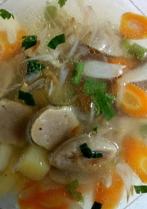 Foto resep Sayur Sop Bakso
