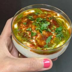 A picture of Non Fried Dahi Vada { Appam Pan }.